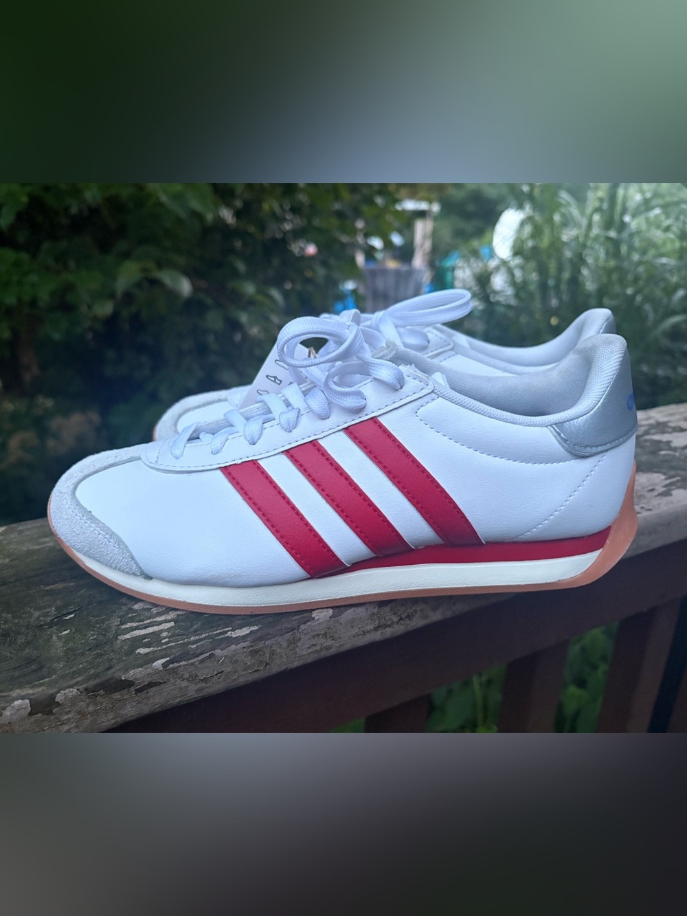Adidas Samoa Women’s 8 Classic Gum Sole Sneakers Casual Shoes Nwob